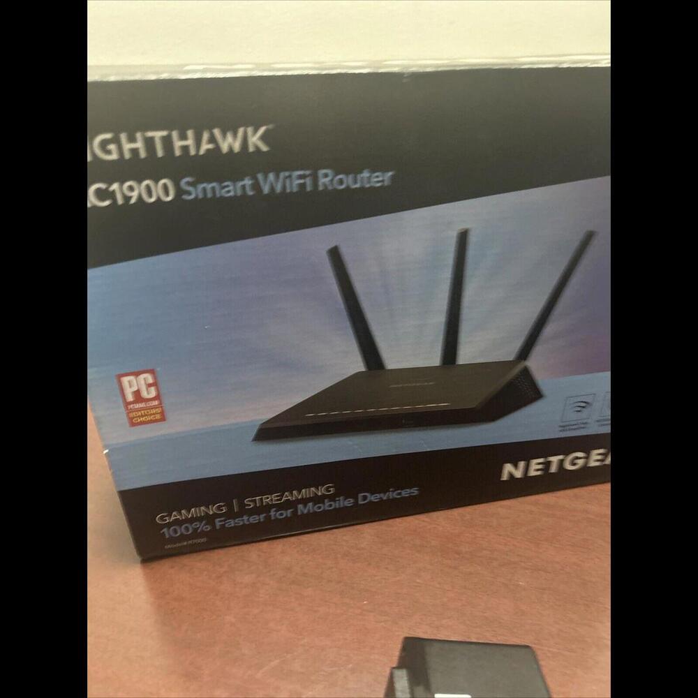 NETGEAR Nighthawk AC1900 Smart WiFi Router (‎R7000-100NAS) *tested* - Picture 4 of 6